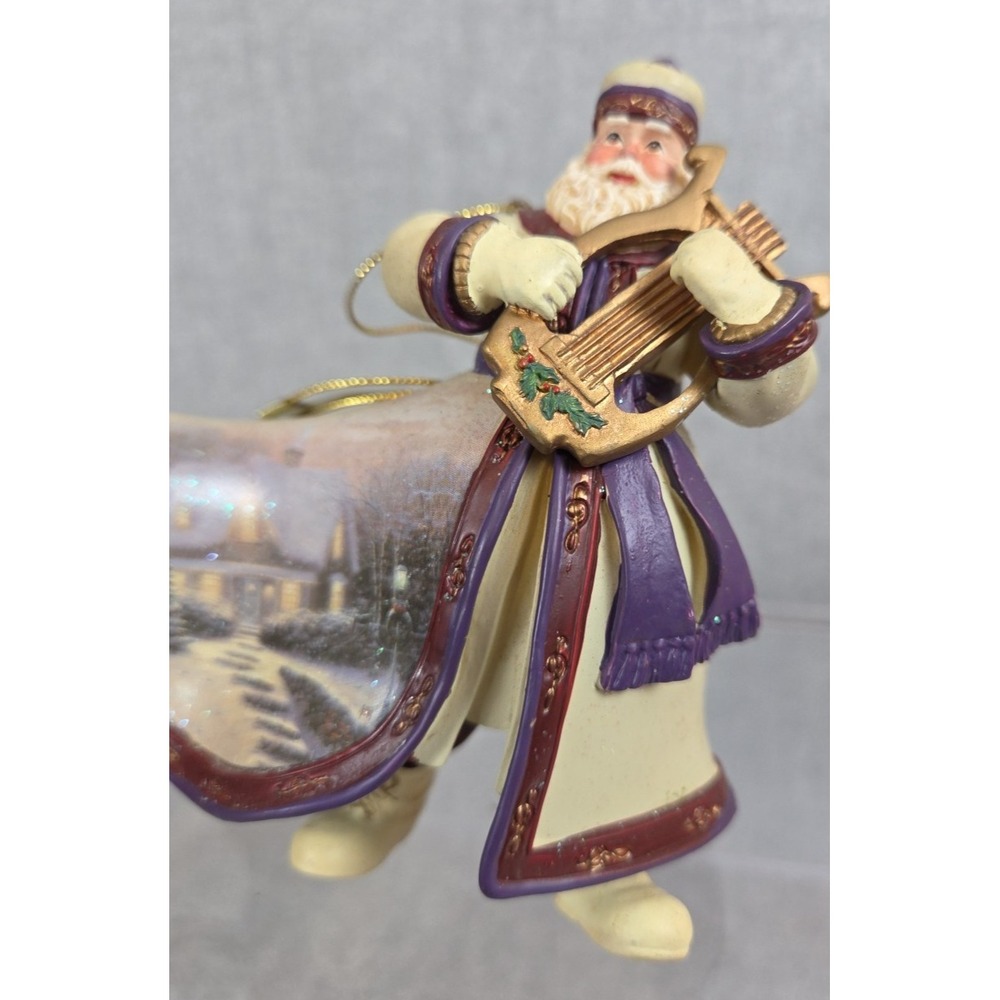 Thomas Kinkade‎ Old World Santa Heirloom Ashton Drake 2003 Silent Night Santa